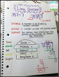 teaching with a mountain view teaching long division