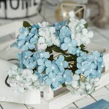 Faux plants let you bring home a lush, green flair without the upkeep. 1 Bunch 5 Head Artificial Hydrangea Silk Flower Fake Flowers Peony Floral Wedding Bridal Crafts Buy From 2 On Joom E Commerce Platform
