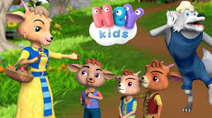 Capra Cu Trei Iezi Povesti Pentru Copii Heykids Desene Animate Youtube