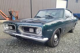 Image result for Silver 1967 Barracuda