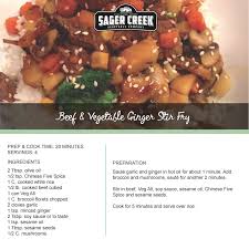 Beef Vegetable Ginger Stir Fry Made With Veg All Mixed Vegetables Recipe Beef Recipes Mixed Vegetables