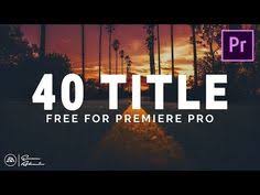 Click file at the top. 70 Premiere Pro Templates Ideas Premiere Pro Premiere Templates