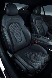 2013 Audi R8 V10 Seats Interior Diamond Stitch Assentos De Carro Banco De Couro Automotivo Acessorios Para Carros