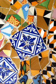 Parc Guell Gaudi Barcelona Photo C Xaron White Gaudi Mosaic Mosaic Art Antoni Gaudi