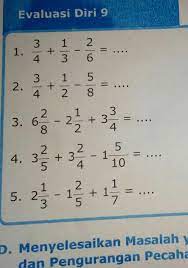 Pembahasan latihan 5.1 tabung matematika kelas 9. Jawaban Matematika Kelas 5 Evaluasi Diri 9 Halaman 26 Kurikulukum 2013 Brainly Co Id
