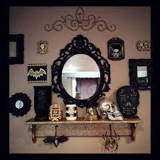 Gothic Gallery Wall For My Living Room Jaidyn Brianne Goth Home Decor Halloween Living Room Decor