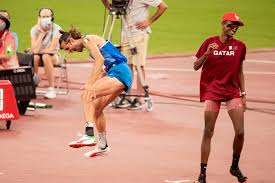 Mutaz barshim asked the olympic official if they could have two gold medals, to which the steward nodded, saying, if you can agree to share it. 7gytrvpu75fxum