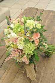 Browse our selection of faux florals. Bridal Bouquet With Hydrangea Astilbe Spray Roses Craspedias Tanacetum Veronica Lisian Flower Bouquet Wedding Green Wedding Bouquet Peach Wedding Flowers