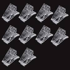 How to create polygel nails using dual forms! Skemix Nail Tips Clip For Quick Building Polygel Nail Forms Nail Clips For Polygel Finger Nail Extension Uv Led Builder Clamps Manicure Nail Art Tool Buy Online In Sweden At Sweden Desertcart Com Productid