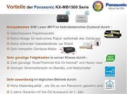 Vielen dank im voraus nils hülquist. Panasonic Kx Mb1500g B 3 In 1 S Amazon De Computer Zubehor