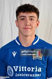 Carlos Berlese Lizardo Rodriguez poses during the Italy rugby U20... News  Photo