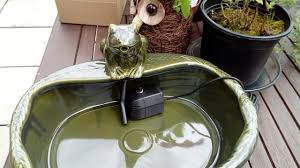 Check spelling or type a new query. Frog Solar Water Feature Garden Fountain Youtube