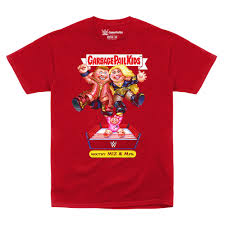 2021 topps garbage pail kids food fight exclusive factory sealed refrigerator tin with 83 cards including (3) celebrity chefs stickers! The Miz Mouthy Miz Mrs Garbage Pail Kids T Shirt Pro Wrestling Fandom