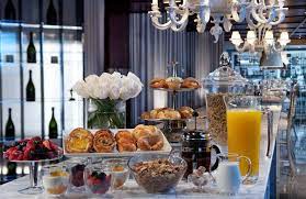 Celebrate With A Grand Christmas Brunch At Restaurants Around Town Featuring Elaborate Buffets Champagne Carts And Much M Brunch Buffet Breakfast Buffet Food