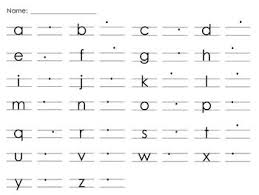 Handwriting Without Tears Style Alphabet Printing Practice Handwriting Without Tears Printing Practice Writing Without Tears