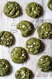 Brown Butter White Chocolate Matcha Cookies Cooking Therapy Matcha Cookies Recipe Matcha Cookies Matcha White Chocolate