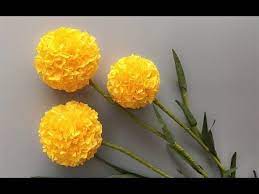 Abc Tv How To Make Billy Buttons Paper Flower From Crepe Paper 1 Craft Tutorial Youtube Paper Flowers Craft Flower Crafts Paper Flowers Diy