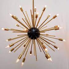 Schone Messing Sputnik Lampe Piet Jonker
