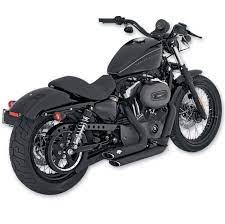 Vance Hines Shortshots Staggered Exhaust System 17233 Harley Davidson Sportster Custom Baggers Harley Davidson Motorcycles