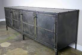 Erommy tv stand, 60 inch mid century modern tv console with 2 door metal mesh, retro tv stand in living room, entertainment room, office, 4 door 3.7 out of 5 stars 42 $194.99 $ 194. Buy Hand Crafted Media Console Credenza All Steel Reclaimed Wood Avail Urban Loft Decor Metal Sideboard Tv Stand Made To Order From Combine 9 Custommade Com