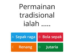 Permainan tradisional ini dimainkan secara berkelompok. Sejarah Tahun 6 Permainan Tradisional Kuiz