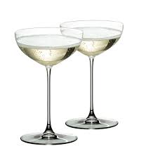 Riedel revolutionised the world of glassware when claus j. Riedel Veritas Coupe Moscato Martini Wine Glasses Pair Crystal Classics