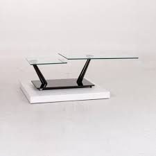 Black And Glass Extendable Coffee Table From Naos In 2020 Extendable Coffee Table Coffee Table Coffee Table Stand