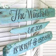 Casavecchia villas in tuscany, italy exclusive. Custom Coordinates Family Name Driftwood Sign With Rope Hanger Per Salty Girl And The Long Dog