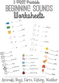 Beginning Sounds Letter Worksheets For Early Learners Beginning Sounds Worksheets Letter Worksheets Free Kindergarten Worksheets