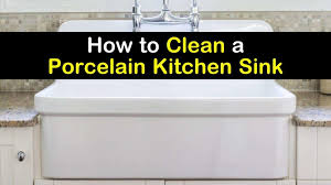 White glass kitchen sinks ukeg cleaning. 6 Clever Ways To Clean A Porcelain Kitchen Sink