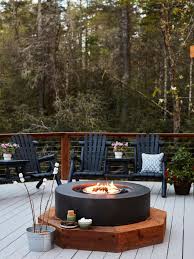 The firepit has a wide design that gives. 50 Gorgeous Fire Pit Ideas Hgtv