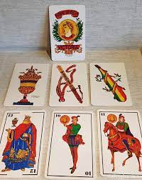 Baraja Espanola Naipe Brisca Victoria Completa 40 Cartas Buen Estado Naipe Baraja Espanola Baraja