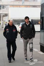 L To R Franz Tost Scuderia Toro Rosso Team Principal With Toto Wolff Mercedes Amg F1 Shareholder And Executive Director Mai Toto Wolff Mercedes Amg Toto