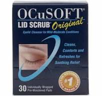 OCuSOFT Eyelid Scrub Pads 30/Box 1Ct