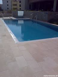 Mediterraner Muschelkalkstein Fur Fliesen Terrassenplatten Kleiner Pool Design Terrassenplatten Natursteinfliesen