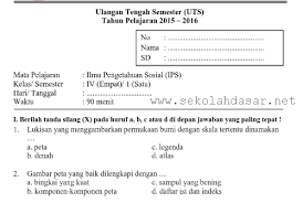 Berilah tanda silang (x) di huruf a, b, c atau d pada jawaban yang paling benar! Kumpulan Soal Uts Kelas 4 Sd Mi Semester 1 Sekolahdasar Net