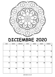 Mes de diciembre 2020 calendario. Plantilla Calendario Diciembre 2020 Para Imprimir