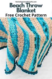 Maybe you would like to learn more about one of these? Easy Beach Crochet Blanket Free Pattern Nicki S Homemade Crafts