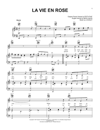 Download La Vie En Rose Sheet Music By Edith Piaf Sku Hx 128128 Sheet Music Piano Sheet Music Digital Sheet Music When you press me to your heart. download la vie en rose sheet music by