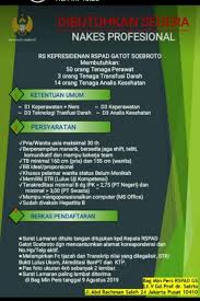 Lowongan kerja bumn pt pertamina (persero). Lowongan Kerja Perawat Rs Pertamina Balikpapan
