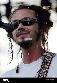 Jacob Hemphill of SOJA performs in concert at the Raleigh Amphitheater and  Festival Site in Raleigh, NC. 7/14/11 Stock Photo