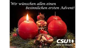 Wann ist der advent und was bedeutet das wort? Erster Advent 2020 Csu