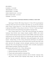 Maybe you would like to learn more about one of these? Pdf Resume Uu No 32 Tahun 2009docx Fajar Nr Academia Edu