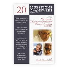 Open communication between a patient and his doctor is extremely important. 20 Questions And Answers About Metastatic Castration Resistant Prostate Cancer Mcrcp