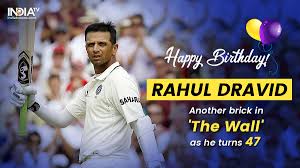 Rahul dravid holds his own identity in both these streams. Happy Birthday Rahul Dravid The Wall That Strengthens Indian Cricket From The Core Cricket News India Tv