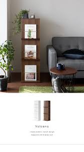 マガジンラック 木製 収納棚 スリム おしゃれ 北欧 ラック 棚 マガジンラック ラック 本棚 ディスプレイラック 本収納 家具 木製 rack 北欧 スリム おしゃれ かわいい モダン マガジンスタンド ブックスタンド 収納棚 マガジンラック volcano ボル インテリア 家具