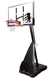 Spalding 68564 Nba 54 Inch Acrylic Screw Jack Portable Basketball System Sportsauthority Com Portable Basketball Hoop Basketball Hoop Basketball Systems