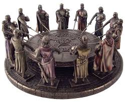 King Arthur The Knights Of The Round Table Statue Sculpture Figure Knight