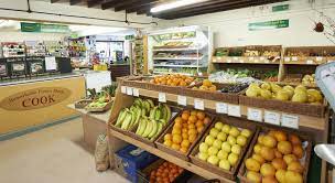 Wyatts Garden Centre Our Farm Shop Supplying Local Fresh Produce Available For Delivery By The Local Milkman Farm Shop Fresh Produce Fruit Displays