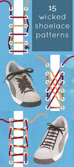 Here Are 15 Ways For You To Stand Out From The Crowd With Awesome Shoelace Patterns From Www Neonsneaker Com Lacets Chaussures Loisirs Creatifs Lacet